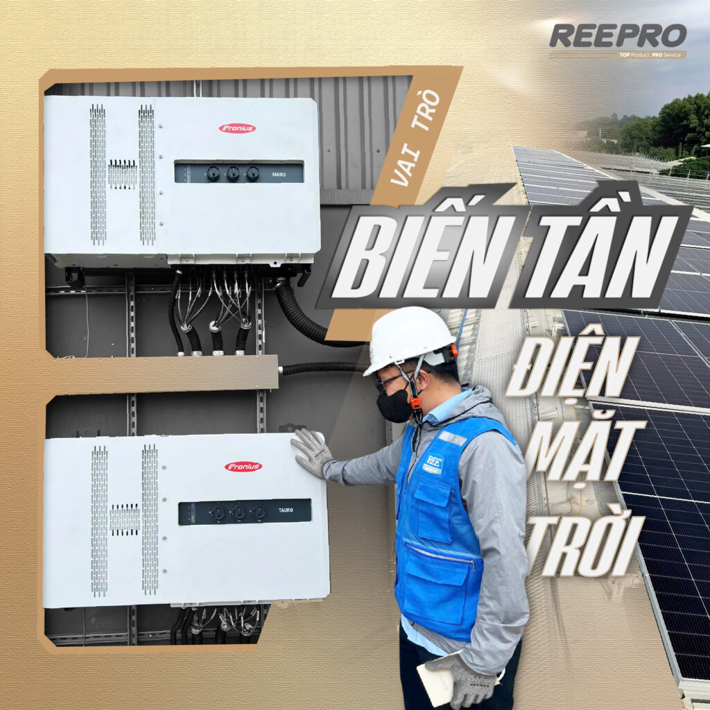 REEPRO có kinh nghiệm triển khai cả 3 công nghệ biến tần điện mặt trời